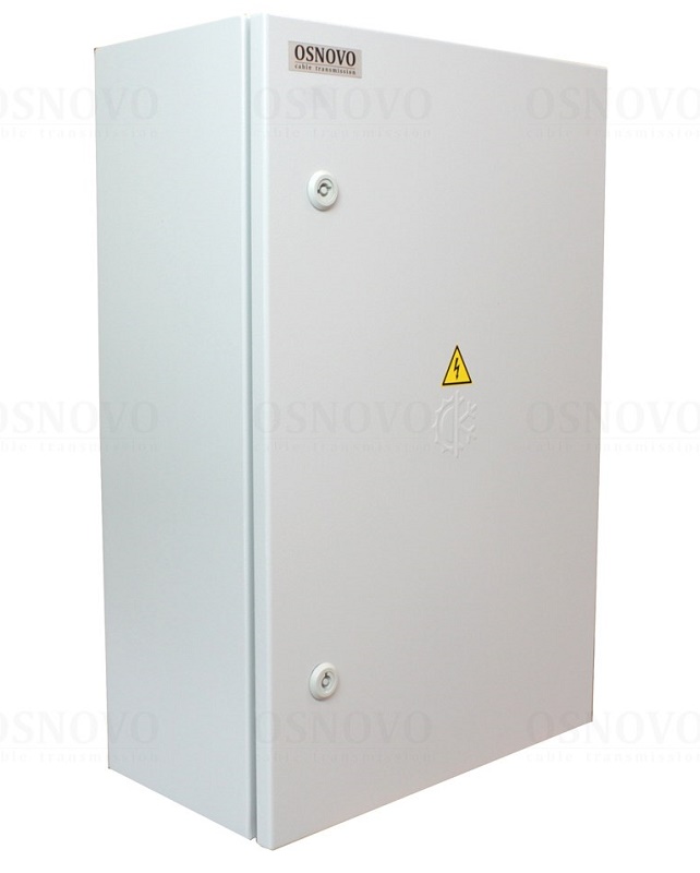 Уличный управляемый (L2+) коммутатор на 10 портов с термостабилизацией, резервным питанием и функцией мониторинга температуры/влажности/напряжения на базе уличной станции OS-46TB1. Порты: 1 x GE (10/100/1000Base-T) с PoE (до 90W, IEEE 802.3bt) + 7 x GE (10/100/1000Base-T) с PoE (до 30W) + 2 x GE SFP (1000Base-X). Суммарный бюджет PoE до 240W