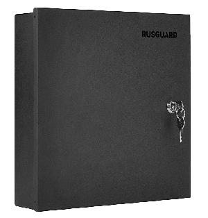 Металлический бокс с замком с установленной DIN рейкой. Установка до 4 контроллеров ACS-103. Блок питания на 3 А, место для установки АКБ 7 Ач.