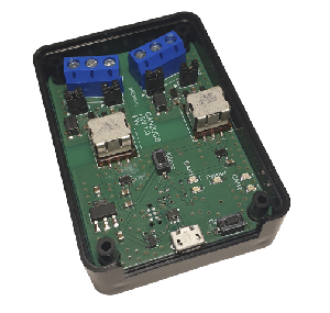 Преобразователь интерфейсов CAN/USB для&nbsp;&nbsp;работы контроллеров ЭРА-CAN v3 в сетевом режиме; два гальванически развязанных CAN-сегмента, длина сегмента до 300 м, до 32 контроллеров на сегмент, автоматическая адресация контролеров, microUSB, U-пит. 5 В (от USB), 50х70х25 мм.