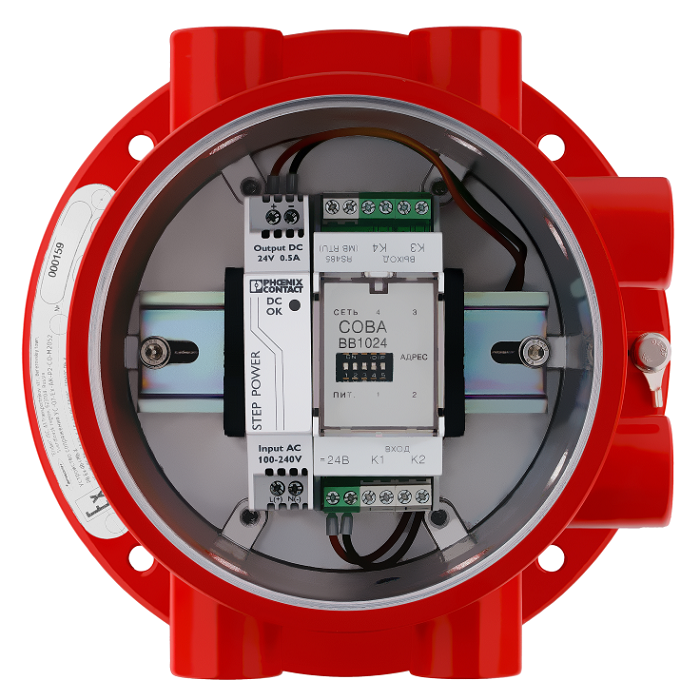 Взрывозащищенный Модуль ввода-вывода Modbus RTU, AC/DC