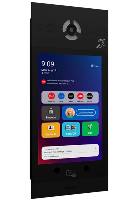Вызывная видеопанель многоабонентская. Android 6. Цифровая IP камера: 2.0 Мп.&nbsp;&nbsp;110°. 10,1“ IPS цветной экран с подсветкой и подогревом. Встроенное реле. Встроенный считыватель PW-OEM MF BLE v2 (Mifare SL1-SL3, NFC, BLE). 3D идентификация по распознаванию лиц&nbsp;&nbsp;10 000 лиц. Количество идентификаторов в памяти панели 20 000.&nbsp;&nbsp;IP65.&nbsp;&nbsp;-40 до +65 °C. Врезной монтаж. Накладной монтаж - опционально (кронштейн BR-AA14). Питание: +12В, POE+ IEEE 802.3at. Поддержка SIP P2P, Выход Wiegand 26, 32, 34, 37, 40, 42, 56, 58 