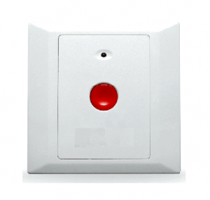 Влагозащищенная кнопка вызова для туалетных и ванных комнат. (скрытый монтаж)