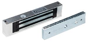 Накладной электромагнитный замок, усилие удержания: 180 кг