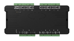 Модуль управления лифтом, контроллер предназначен для управления 16-ю каналами, путем подключения сухих контактов от EVRC-IP на контакты контроллеров автоматизации зданий. Модуль имеет поддержку питания по PoE и позволяет организовать доступ в помещения или кабину при вызове с вызывной панели, либо же при поднесении бесконтактной карты.