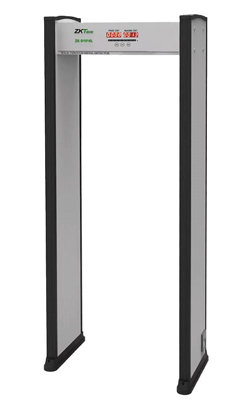 Арочный металлодетектор, 1 зона детектирования, 100 уровней чувст-ти, ширина прохода 700 мм, звуковая тревога. LED дисплей, подсчет количества людей и срабатываний тревоги.