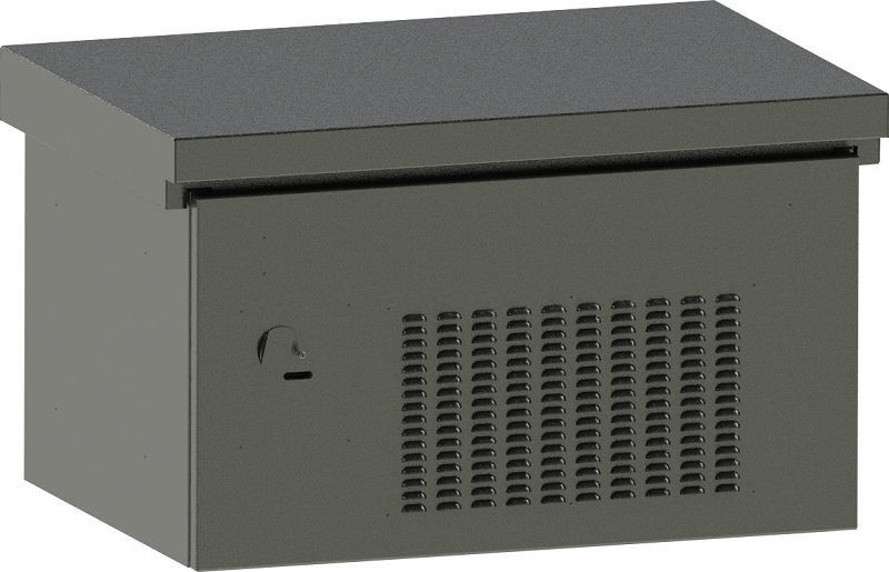 Шкаф настенный климатический, IP55, Ш821хВ482хГ566 мм, цвет серый, муар, RAL 7035, комплектация: монтажные направляющие -2 пары; Монтажные панели – 3шт; (Розеткa -16А -1 шт; Автомат - 1P 16А -1 шт; Автомат-1P 6А -2 шт;  Термостат для вентиляторов -1 шт; Вентилятор 120-120-38 - 2 шт;  Термостат для обогревателей -1 шт; Отопитель конвекционный 150 Вт, - 2шт; Датчик открытия – 1шт; Шина заземления 8-12-6-КС-С; Провода заземления – 7шт); Фильтр – 1шт; Рым-болт М8 -4 шт; Кабельный ввод-сальник 32-6шт; Ключи – 3шт.