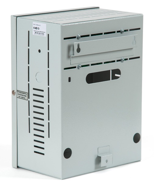 ИБП 12В, 5А, Работа с 2-мя независимыми АКБ, 2 канала зарядки. Корпус под 2 АКБ 17 Ач.