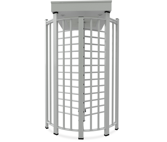 Электромеханический полноростовой турникет гибрид (ротор из нержавеющей стали, корпус порошковая краска)