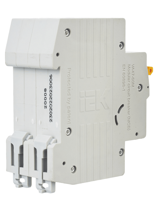 Автоматический выключатель 2Р 6А 6кА, х-ка C, KARAT ВА47-60M