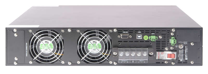 Источник бесперебойного питания 6000ВА/6000Вт без батарей (1/1 однофазный), 240в, ток зарядного устройства 4А, 2U,&nbsp;&nbsp;глубина 630 мм