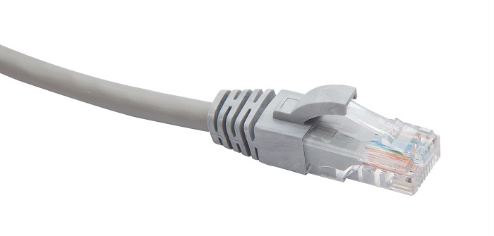 Патч-корд U/UTP Кат.6, LSZH нг(А)-HF 2,0 м, серый