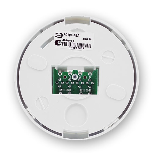Извещатель адресный пожарный, дымовой, оптико-электронный, работа с ППКОП Астра-812 Pro, Астра-8945 Pro, 4-проводный, питание от Астра-А РПА