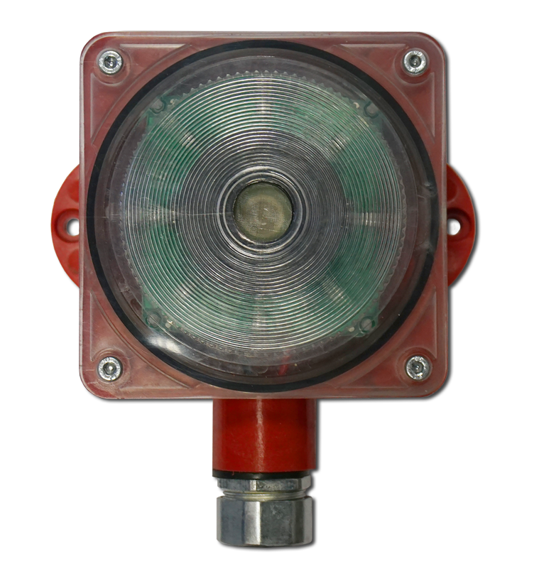 Оповещатель световой пожарный взрывозащищенный, рудничное исполнение, 12/24 В, IP67/IP66