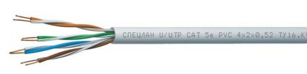 U utp cat 5e pvc 4х2х0 52