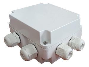 Устройство соединительное взрывозащищённое, маркировка 0Ex ia IIC T6, в корпусе из антистатичного пластика, 2 пластиковых кабельных ввода (6-12), тип клеммников - Т31