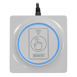 Считыватель для программирования мастер-карт и пользовательских карт для работы со считывателями Proxy-6. Цвет серый