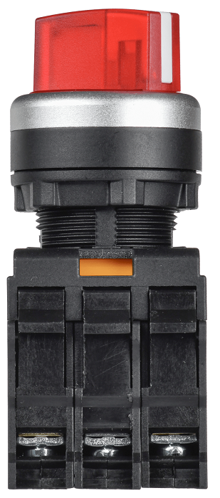 MI-SW60-11XD-3-14-2-K04 - Переключатель с подсв. 2 полож. 1NO+1NC красный MASTER IEK Переключатель с подсв. 2 полож. 1NO+1NC красный MASTER IEK