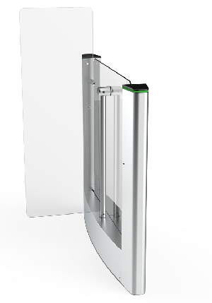 Турникет Quick Line крайний модуль турникета на 900 с высокими створками на 1500
