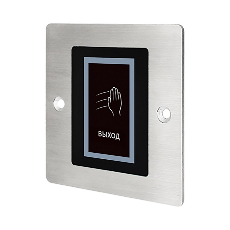 PW 704 S - Кнопка на выход бесконтактная, врезная, группа  контактов НЗ/НР, корпус - нержавеющая сталь, таймер задержки, подсветка, дистанция 3-25 см. IP66, -20 ÷ +65° C, 86х86х25 мм., серебро. Кнопка на выход бесконтактная, врезная, группа  контактов НЗ/НР, корпус - нержавеющая сталь, таймер задержки, подсветка, дистанция 3-25 см. IP66, -20 ÷ +65° C, 86х86х25 мм., серебро.