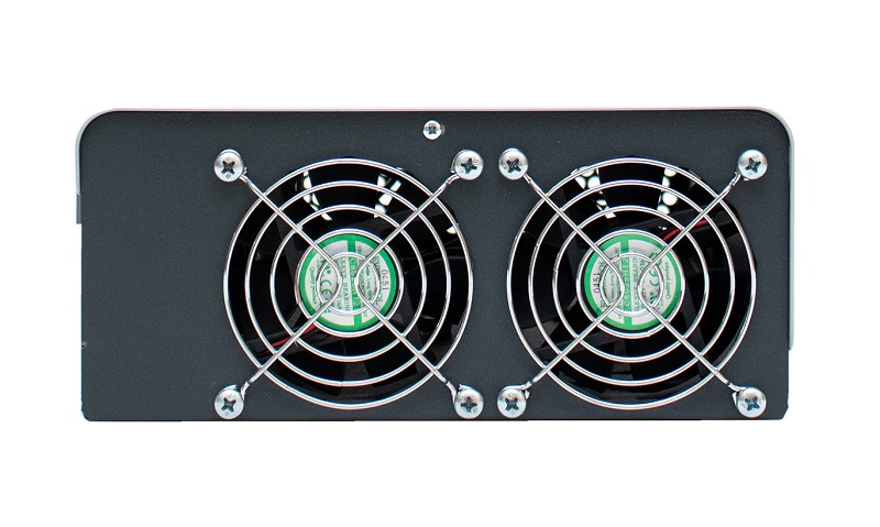 Стабилизатор переменного напряжения инверторный (с двойным преобразованием) однофазный, чистая синусоида; P-нагр.3 кВА/2,5 кВт, U-вх.165…310 В, U-вых.220…230 В (с шагом 1 В), I-вых.14 A; IP20, t-раб. +5…+40°C, 205х370х103 мм