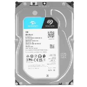 HDD 1Tb Жесткий диск Seagate SATA-III 1TB Video Skyhawk (5400rpm) 256Mb 3.5"