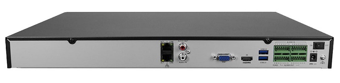 Видеорегистратор для IP-видеокамер TRASSIR, ActiveCam, HiWatch, Hikvision, Wisenet, Uniview и Dahua под управлением TRASSIR OS (Linux) с возможностью подключения к CMS для ритейла и небольших объектов. Запись до 16 каналов, воспроизведение до 16 IP видеокамер, суммарный поток до 256 Мбит/сек). Поддержка ActiveSearch, Детектор активности, ActivePOS, CMS, СКУД Sigur, СКУД Орион, Скрипты, Offload, Cloud. Разрешение записи до 8 MП. Поддержка кодеков H.265, H.264, . Лицензии на подключение видеокамер в комплекте (16 шт). Установка до 4-х HDD/SSD 3.5" объёмом до 18 ТБ каждый (без HDD в комплекте). Сетевой интерфейс 2 RJ-45 10M/100M/1000M Ethernet. 1 x HDMI, 1 x VGA выходы (2 независимых монитора). 1 x USB 2.0, 1 x USB 3.0.