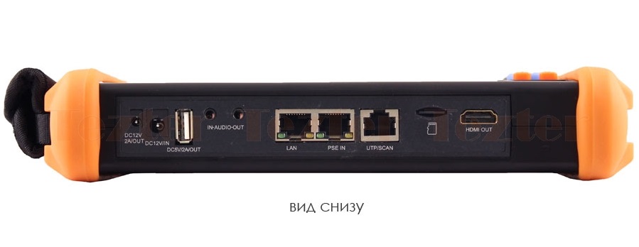 Универсальный монитор-тестер AHD/CVI/TVI/CVBS и IP-видеосистем.