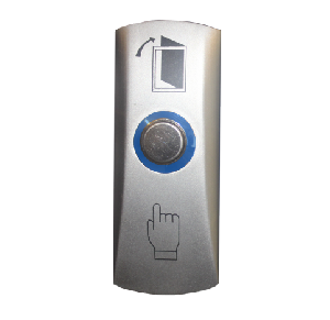 Кнопка выхода накладная, металлическая, с подсветкой, контакты Н.О., 36В, 3А, -40 - +55, IP44, 80х30х25 мм