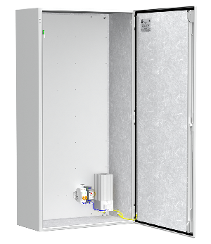 Термошкаф -40° до +50°С. IP66. мощность 218 Вт. Напряжение питания 220В ± 15% AC, 6A. 600x1200x300 мм.