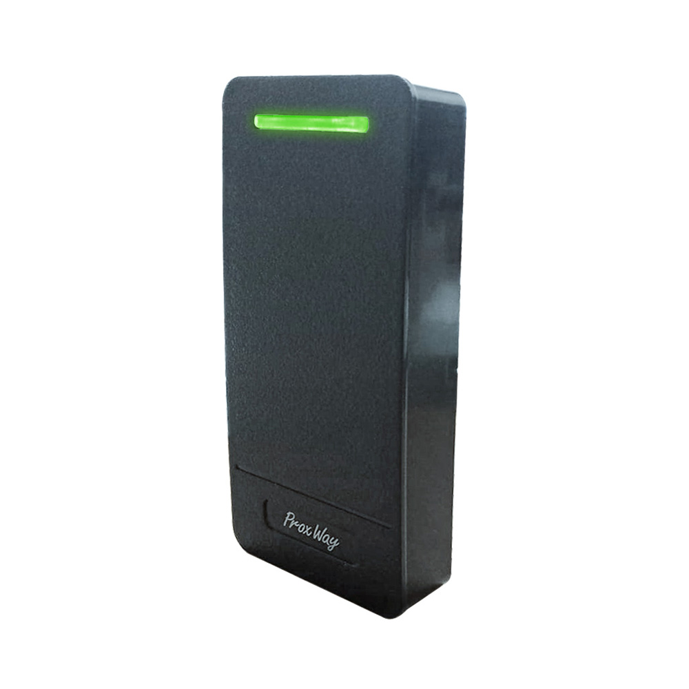 PW-mini Multi BLE v.2 B - Считыватель Proximity, универсальный ампл./част., MIFARE (SL0, SL1, SL3), дальность чтения до 8 см, считыватель мобильных идентификаторов по BLE, NFC, выход Wiegand, корпус - черный Считыватель Proximity, универсальный ампл./част., MIFARE (SL0, SL1, SL3), дальность чтения до 8 см, считыватель мобильных идентификаторов по BLE, NFC, выход Wiegand, корпус - черный