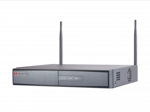 4-х канальный WiFi IP-регистратор, Видеовход: 4 IP@5Мп; Аудиовход: 1 канал RCA; H.265/H.264+/H.264; Входящий поток 50 Мб/с; Исходящий поток 80 Мб/с. Синхр.воспр. 1 канал@5Мп, 4 канала@1080P; 1 10M/100M Ethernet интерфейс;