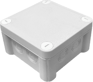 Коробка монтажная общепромышленные, из АБС пластика, 122х122х66, IP55
