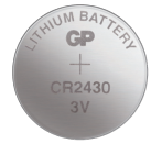 Элемент питания CR2430 Lithium для приборов радиосистемы
