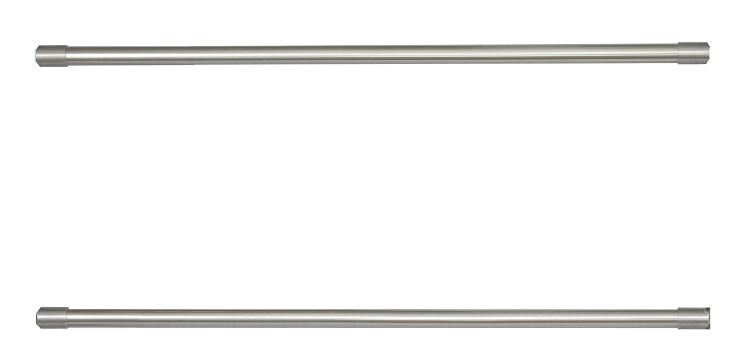 Поручни, нержавеющая сталь, 500 х D30 мм, в комплекте 2 шт.