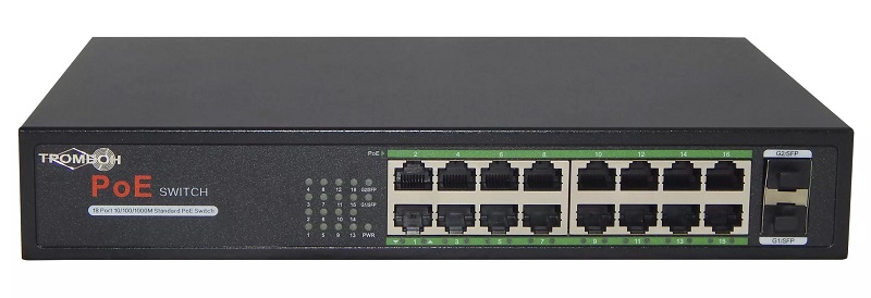 Тромбон-IP-К16 - Коммутатор предназначен для коммутации IP-устройств по проводной сети. Коммутатор предназначен для коммутации IP-устройств по проводной сети.
