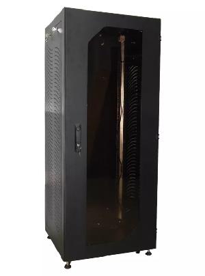 ТШ-186060Ч5 - Шкаф телекоммуникационный 19"" напольный 18U чёрный на 5 приборов (RAL 9005, 600x600, полезная глубина 506мм, дверь стекло, в комплекте вентиляторный блок с проводом и вилкой 220В, термостат, кронштейн, блок розеток на 8 гнезд, 5 полок, 5 фальш панелей, метизы, провода заземления) Шкаф телекоммуникационный 19"" напольный 18U чёрный на 5 приборов (RAL 9005, 600x600, полезная глубина 506мм, дверь стекло, в комплекте вентиляторный блок с проводом и вилкой 220В, термостат, кронштейн, блок розеток на 8 гнезд, 5 полок, 5 фальш панелей, метизы, провода заземления)