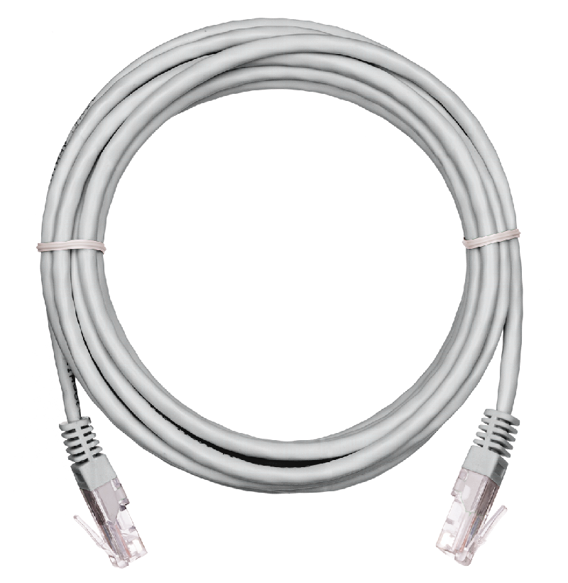EC-PC4UD55B-BC-LSZH-030-GY - Коммутационный шнур U/UTP 4 пары, Кат.5е, 100МГц, 2хRJ45/8P8C, T568B, заливной, многожильный, BC (чистая медь), LSZH нг(B)-HF, серый, 3,0 метра Коммутационный шнур U/UTP 4 пары, Кат.5е, 100МГц, 2хRJ45/8P8C, T568B, заливной, многожильный, BC (чистая медь), LSZH нг(B)-HF, серый, 3,0 метра