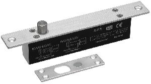 Электромеханический соленоидный замок, НЗ, мониторинг двери, питание 12VDC / 250мА (пик 1,3А), цельнометаллический ригель, сила удержания 1000кг