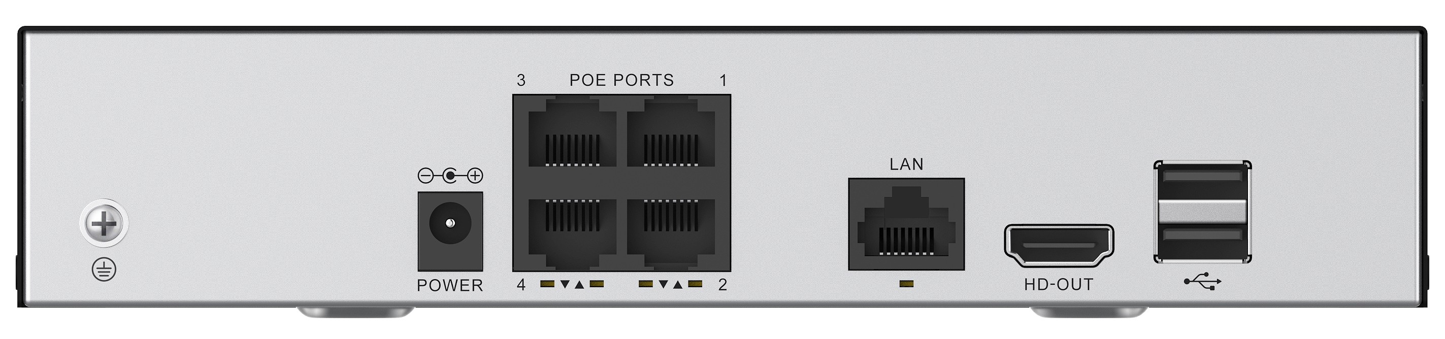 IP видеорегистратор 9 каналов, 4 POE, Н.265(+)/264(+) (аудио G.711), разрешение до 8M(3840*2160), вх/исх поток -72/48Мб, запись 8М@8x25к/с, 5М@9x25к/с и др., HDMl@1080P, ONVIF S/T, Р2Р Bitvision,  поддержка Web/Android/iOS, VMS Win/MacOS, PoE (бюджет 45Вт, 802.3af/at, питание 4(5)+/7(8)-, до 200метров), 2*USB 2.0, SATA 1*8Тб, PoE 4 х RJ45 10/100M, 1 х RJ45 10/100M