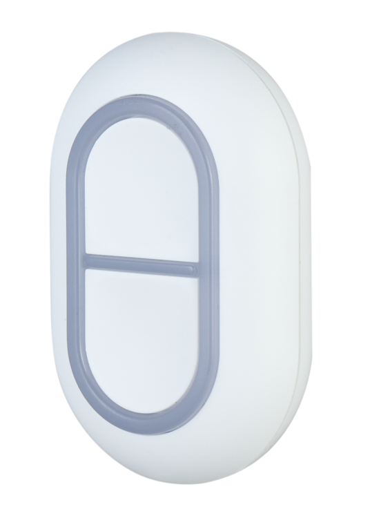 Тревожная кнопка (2 кнопки). Удаленная настройка, обновление&nbsp;&nbsp;и проверка состояния с помощью мобильного приложения. Встроенная батарея на срок до 5 лет. Тревога при низком заряде батареи.