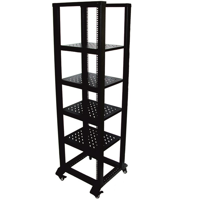 Тромбон-СО-224-2 - Открытая стойка 19" 24U, высота 1177 мм., двухрамная (комплект на 2 прибора:2 полки 470х430мм,  2 фальшпанели, 2 комплекта крепежа), 21кг Открытая стойка 19" 24U, высота 1177 мм., двухрамная (комплект на 2 прибора:2 полки 470х430мм,  2 фальшпанели, 2 комплекта крепежа), 21кг