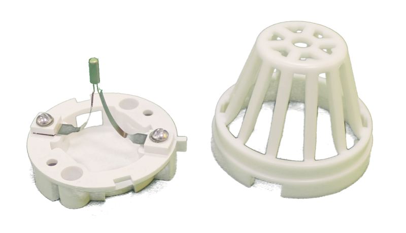 Тепловой максимальный искробезопасный с индикатором, Н.Р., 0ExiaIICT6, t-сраб.54...70°С, U-коммут.20В, I-коммут.10мА, IP44, t-раб.-50...+50°С, D55х47мм