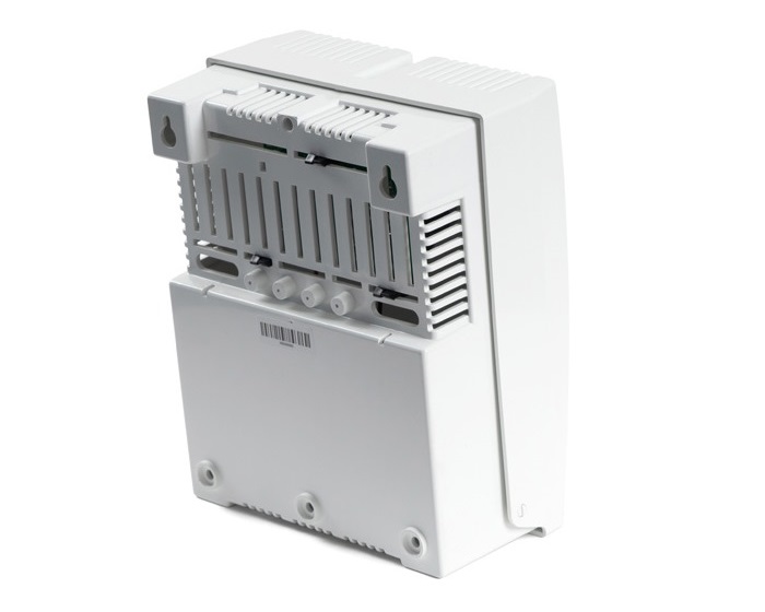 Источник питания 12В 5А пластиковый корпус под АКБ 1х7 Ач защита АКБ