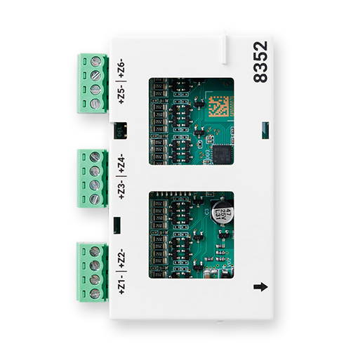 модуль расширения шлейфов сигнализации для установки в блоки системы Астра-Прайм, 6 программируемых ШС