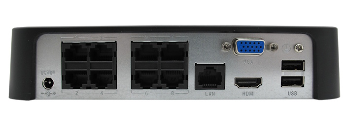 Видеорегистратор IP, режим работы:8 IP (6Mp), Всего видеовыходов: 2 (HDMI, VGA), HDMI: 1024×768(60Hz), (720P )1280×720 (50Hz/60Hz), 1280×800(60Hz), 1440×900 (60Hz),(1080P)1920×1080(50Hz/60Hz) VGA: 1024×768(60Hz), (720P )1280×720 (50Hz/60Hz), 1280×800(60Hz), 1440×900(60Hz), (1080P)1920×1080(50Hz/60Hz), Поддерживаемые видеокодеки: S+265/H.265/H.264, Поддерживаемые аудиокодеки: G.711A / G.711U / ADPCM_D / AAC, Максимальный входящий битрейт: 60Mbps, Максимальный исходящий битрейт: 40Mbps, Максимальное разрешени