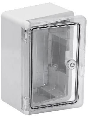 Корпус пластиковый ЩМПп 300х200х130мм прозрачная дверь УХЛ1 IP65
