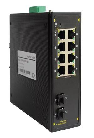 Неуправляемый сетевой коммутатор, 8x 10/100/1000 Base-TX Ethernet RJ45, 2х1Gbps SFP Fiber port