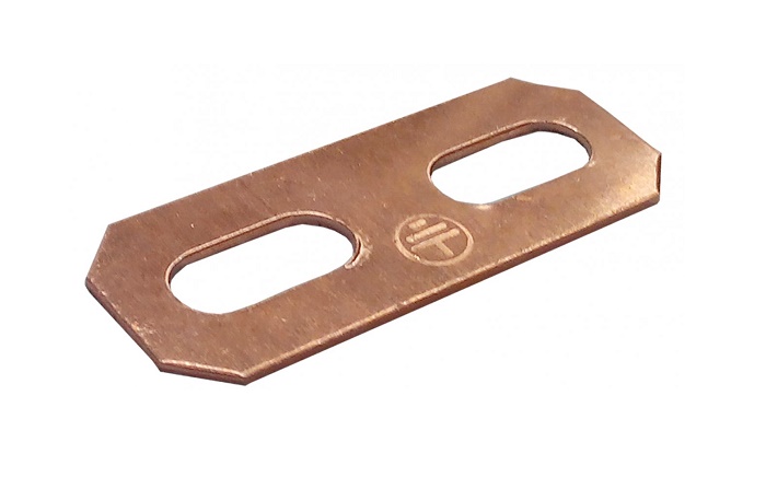 Пластина заземляющая для крышки лотков