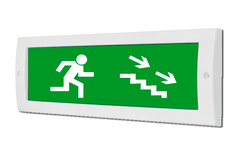 Плоское световое табло, корпус на защёлке, 9-13.8/ 18-27.6В, 26мА, 302x102x19мм, 0.22кг, -30С..+55С, IP52.