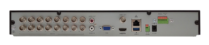 Видеорегистратор IP, гибридный режим работы:16 каналов TVI/AHD/CVI/CVBS+8 IP (8Mp),макс. количество подключенных IP камер – 24 IP (8 Mp).Детекция движения, потери видео, закрытия объектива,вторжения, пересечения линии, звука, Видео/аудио входы: 16/1, Аудио выход: 1 RCA, Всего видеовыходов: 3 (HDMI, VGA, BNC), HDMI: 4K(3840X2160)/30Hz, 1920x1080p/60Hz, 1920x1080p/50Hz, 1600x1200/60Hz, 1280x1024/60Hz, 1280x720/60Hz, 1024x768/60Hz VGA : 1920x1080p/60Hz, 1920x1080p/50Hz, 1600x1200/60Hz, 1280x1024/60Hz, 1280x720